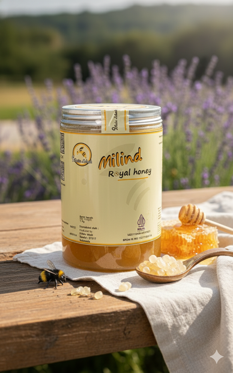 Milind Royal Honey 1 Kg - Gambar 3