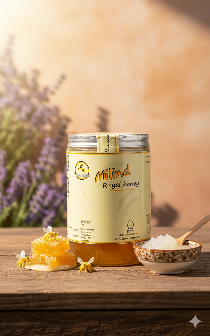 Milind Royal Honey 1 Kg - Gambar 2