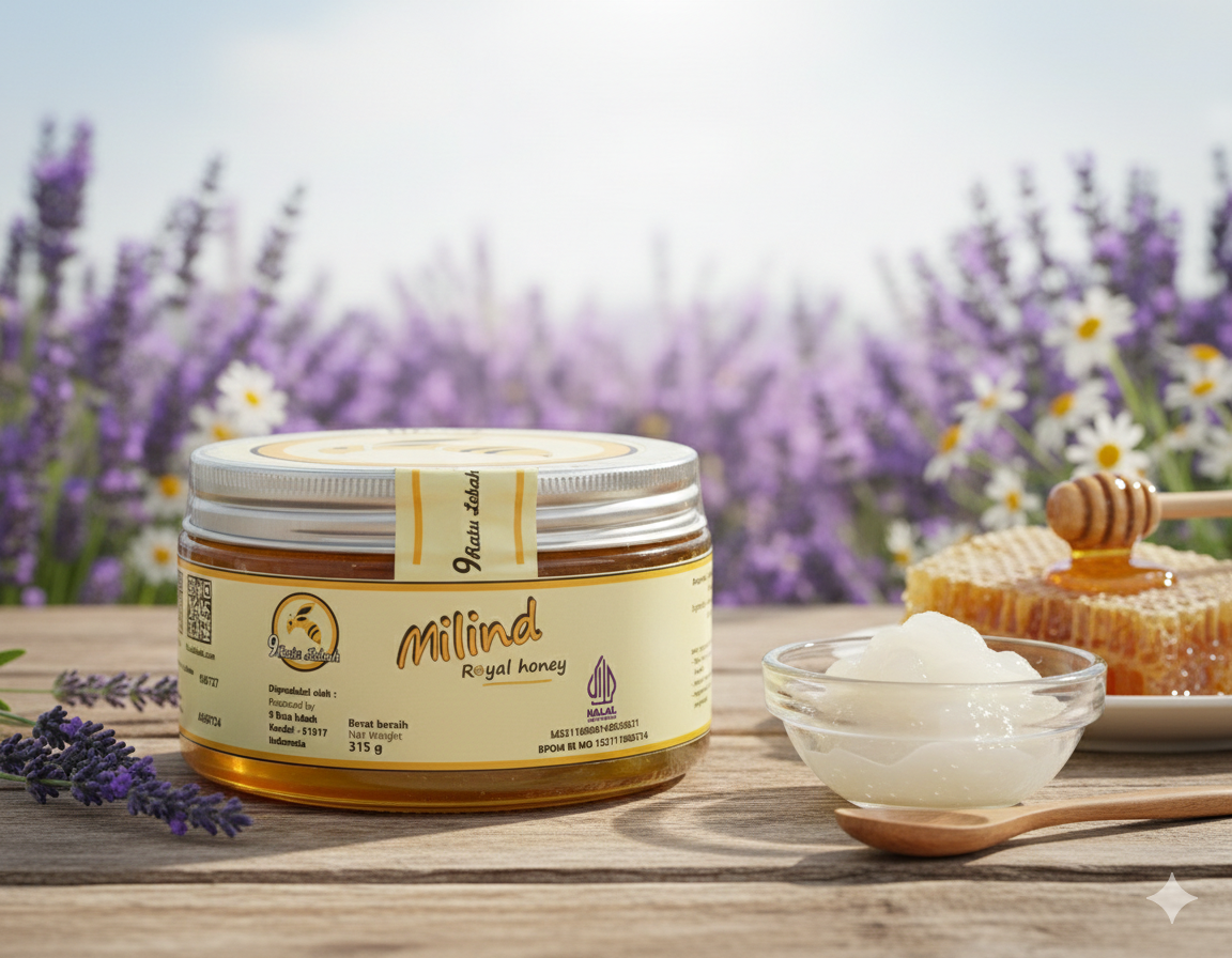Milind Royal Honey 315 g - Gambar 2