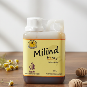 Milind Raw Honey 500 g (nectar Randu)